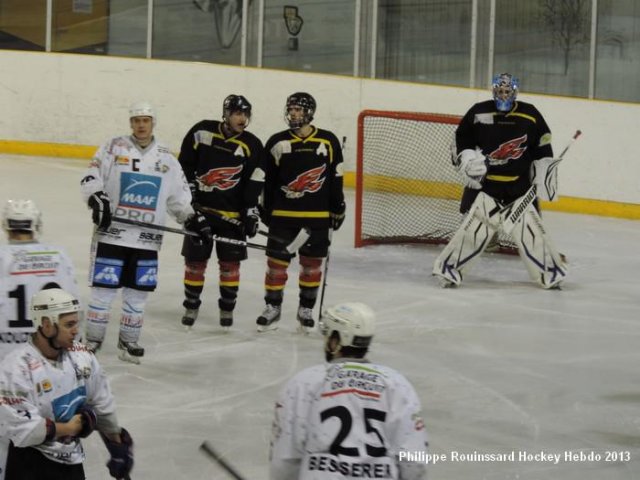 Photo hockey match Colmar - Besançon le 02/11/2013