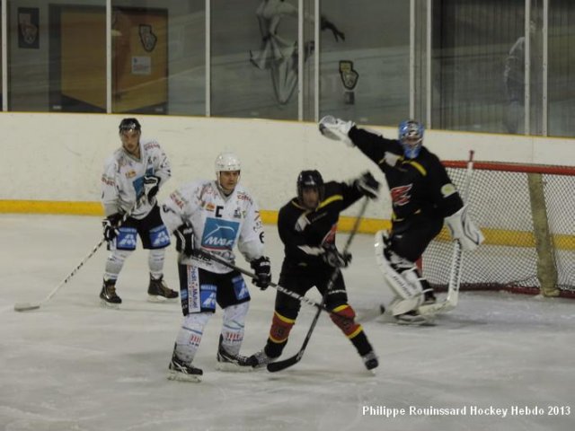 Photo hockey match Colmar - Besançon le 02/11/2013