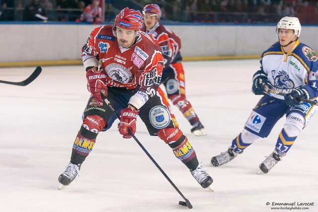 Photo hockey match Lyon - Reims le 02/11/2013