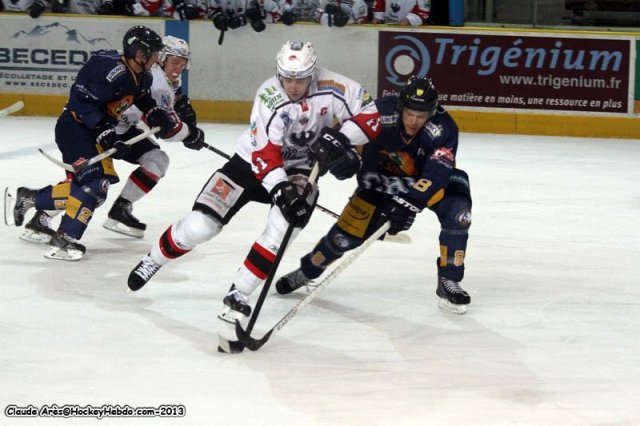 Photo hockey match Chamonix  - Briançon  le 02/11/2013