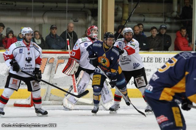 Photo hockey match Chamonix  - Briançon  le 02/11/2013