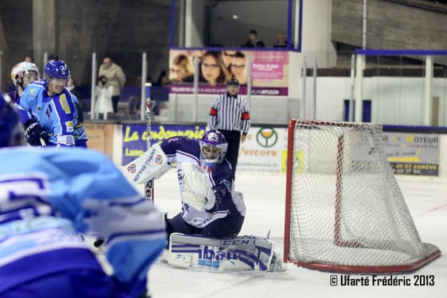 Photo hockey match Villard-de-Lans - Epinal  le 02/11/2013