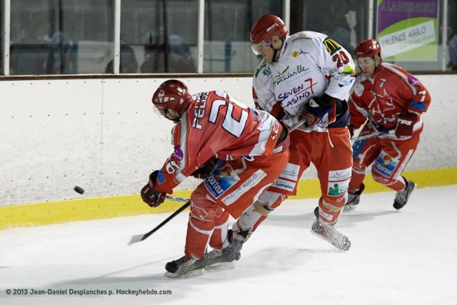 Photo hockey match Valence - Amnéville le 02/11/2013