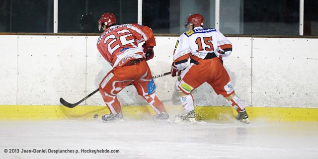 Photo hockey match Valence - Amnéville le 02/11/2013