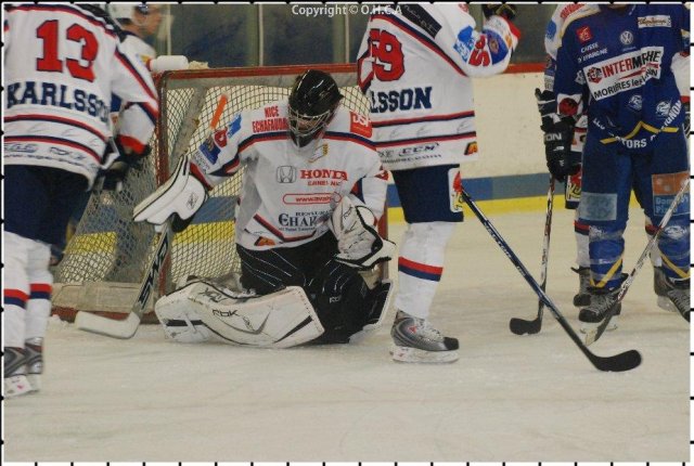 Photo hockey match Avignon - Nice le 29/11/2008