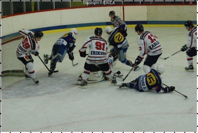 Photo hockey match Avignon - Nice le 29/11/2008
