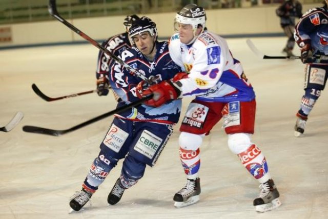 Photo hockey match Angers  - Epinal  le 29/11/2008