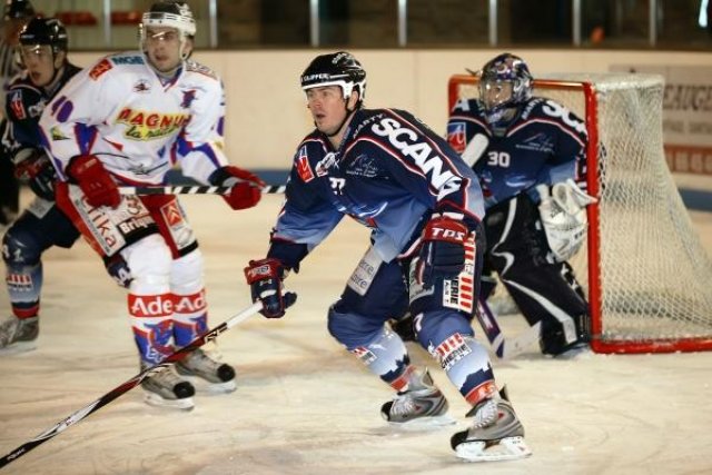 Photo hockey match Angers  - Epinal  le 29/11/2008