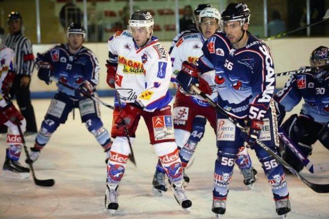 Photo hockey match Angers  - Epinal  le 29/11/2008