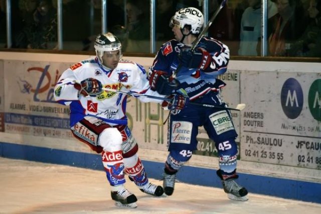 Photo hockey match Angers  - Epinal  le 29/11/2008