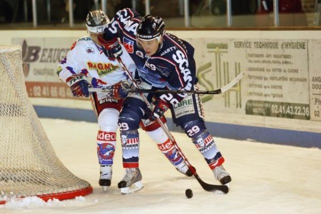 Photo hockey match Angers  - Epinal  le 29/11/2008
