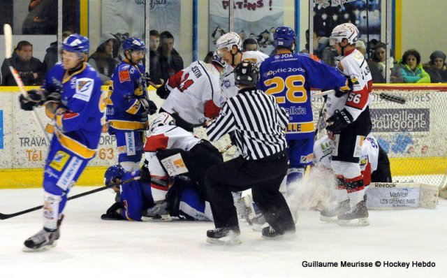 Photo hockey match Dijon  - Briançon  le 13/11/2013