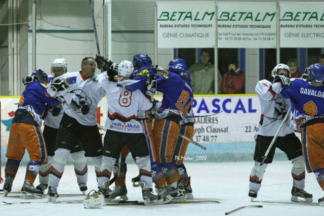 Photo hockey reportage D2 : Clermont / La Roche