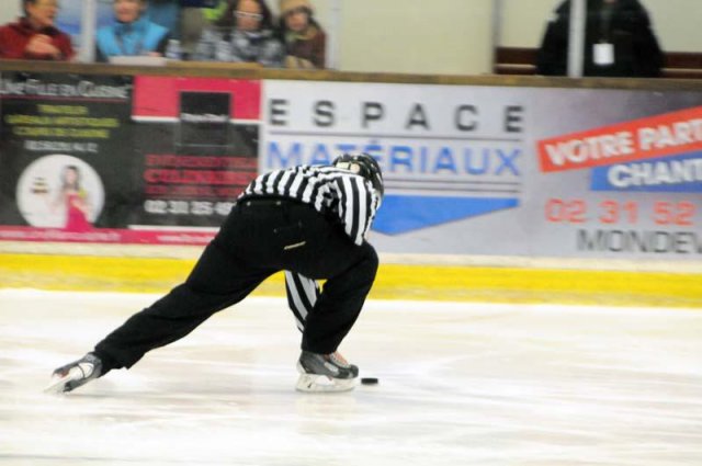 Photo hockey match Caen  - Chamonix  le 15/11/2013