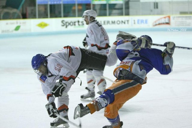Photo hockey reportage D2 : Clermont / La Roche