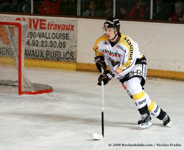 Photo hockey match Briançon  - Rouen le 02/12/2008