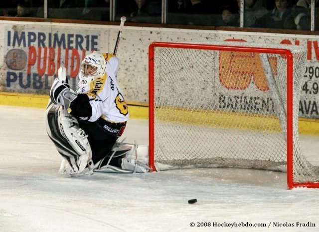 Photo hockey match Briançon  - Rouen le 02/12/2008