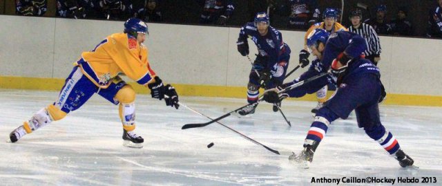 Photo hockey match Brest  - Dijon  le 17/11/2013