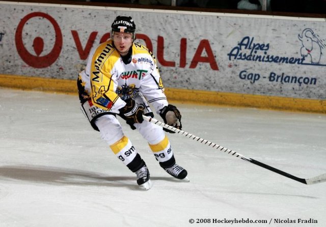 Photo hockey match Briançon  - Rouen le 02/12/2008