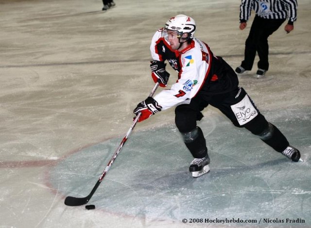 Photo hockey match Briançon  - Rouen le 02/12/2008