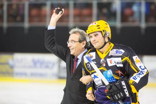 Photo hockey match Strasbourg  - Brest  le 15/11/2013