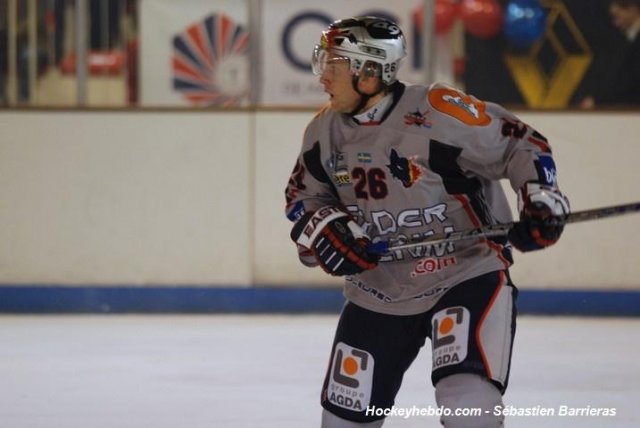 Photo hockey match Angers  - Grenoble  le 02/12/2008