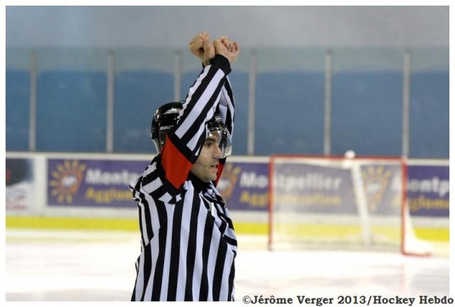 Photo hockey match Montpellier  - Nice le 16/11/2013