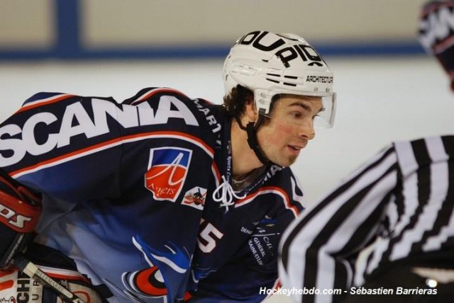 Photo hockey match Angers  - Grenoble  le 02/12/2008
