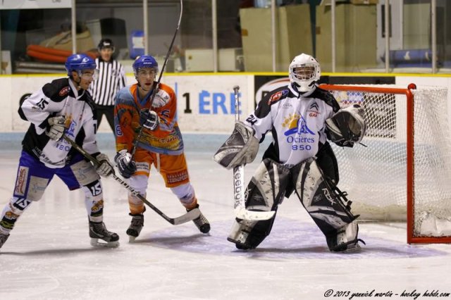 Photo hockey match Clermont-Ferrand II - Orcières le 23/11/2013