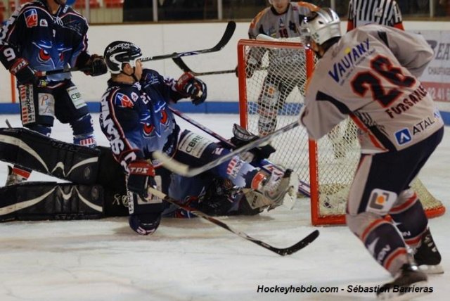 Photo hockey match Angers  - Grenoble  le 02/12/2008