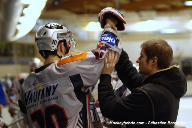 Photo hockey match Angers  - Grenoble  le 02/12/2008