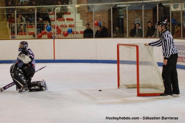Photo hockey match Angers  - Grenoble  le 02/12/2008