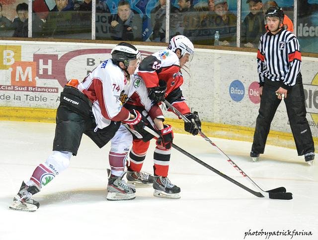 Photo hockey match Briançon  - Morzine-Avoriaz le 23/11/2013