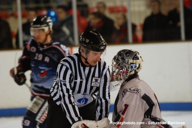 Photo hockey match Angers  - Grenoble  le 02/12/2008