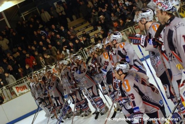 Photo hockey match Angers  - Grenoble  le 02/12/2008