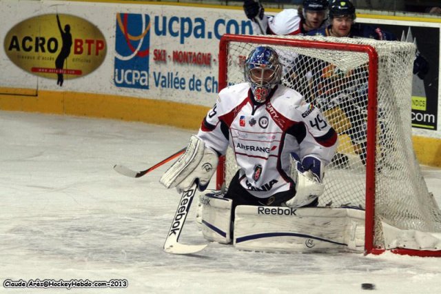 Photo hockey match Chamonix  - Angers  le 26/11/2013