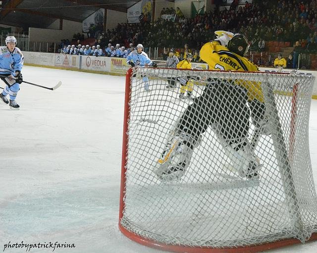 Photo hockey match Briançon  - Rouen le 26/11/2013