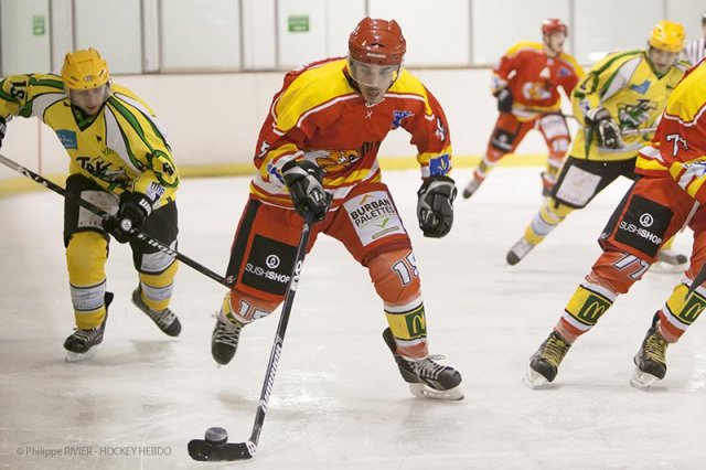 Photo hockey match Viry-Châtillon - Orléans le 30/11/2013