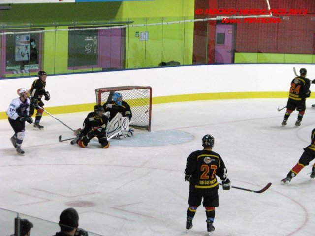 Photo hockey match Besançon - Epinal  le 30/11/2013