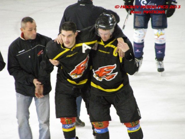 Photo hockey match Besançon - Epinal  le 30/11/2013