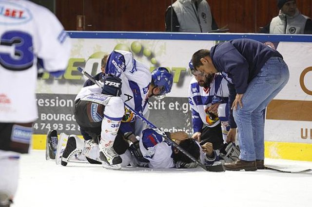 Photo hockey reportage D2 : Reportage Photos Lyon / Mt Blanc 2