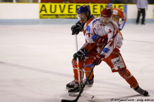 Photo hockey match Clermont-Ferrand - Valence le 30/11/2013