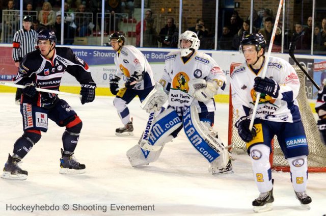 Photo hockey match Angers  - Chamonix  le 03/12/2013