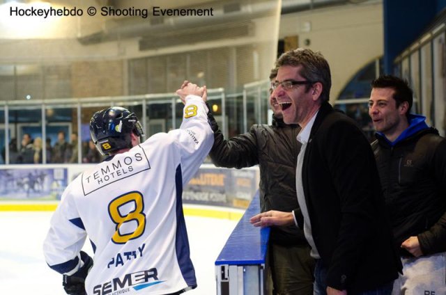 Photo hockey match Angers  - Chamonix  le 03/12/2013