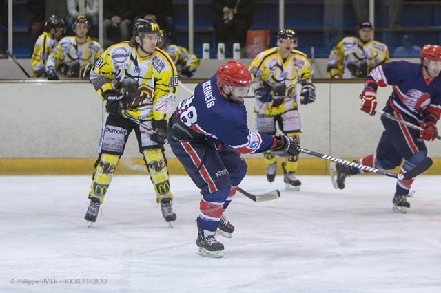 Photo hockey match Evry  - Chambéry le 07/12/2013