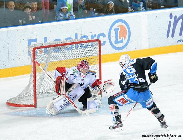 Photo hockey match Gap  - Briançon  le 07/12/2013