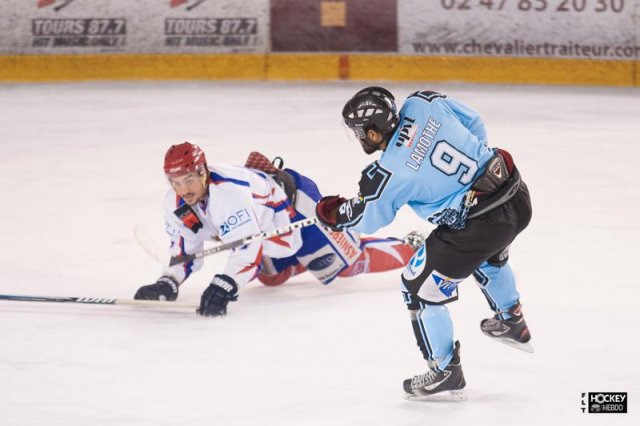 Photo hockey match Tours  - Asnières le 07/12/2013