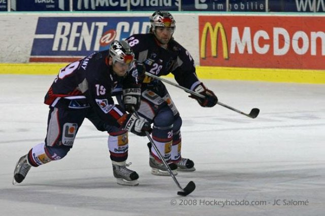 Photo hockey match Grenoble  - Tours  le 06/12/2008