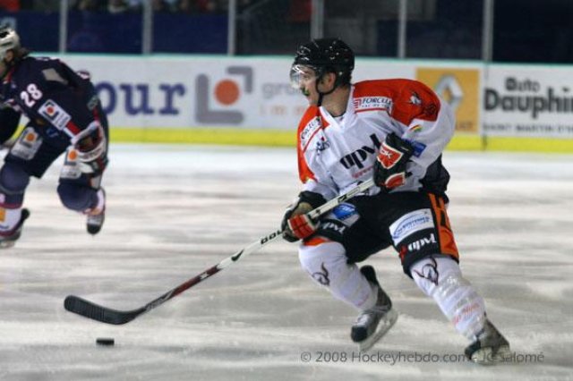 Photo hockey match Grenoble  - Tours  le 06/12/2008