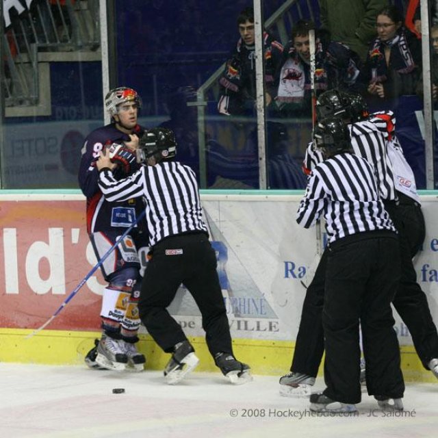 Photo hockey match Grenoble  - Tours  le 06/12/2008
